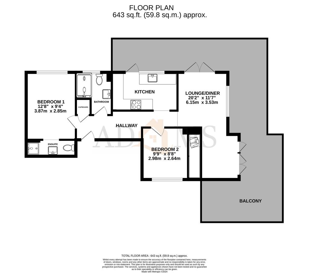 Floor Plan   Flat 7