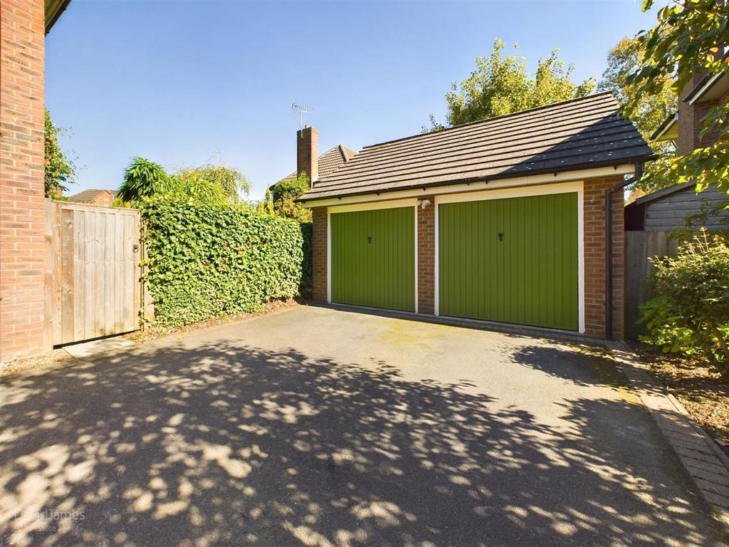 Driveway and Garage