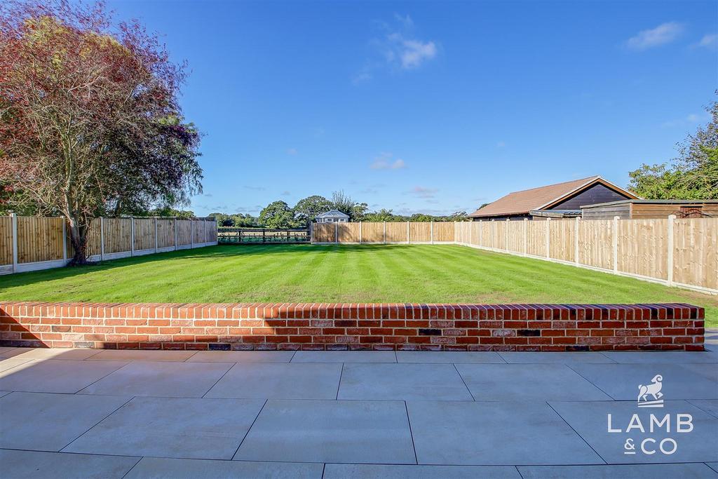 Rear garden