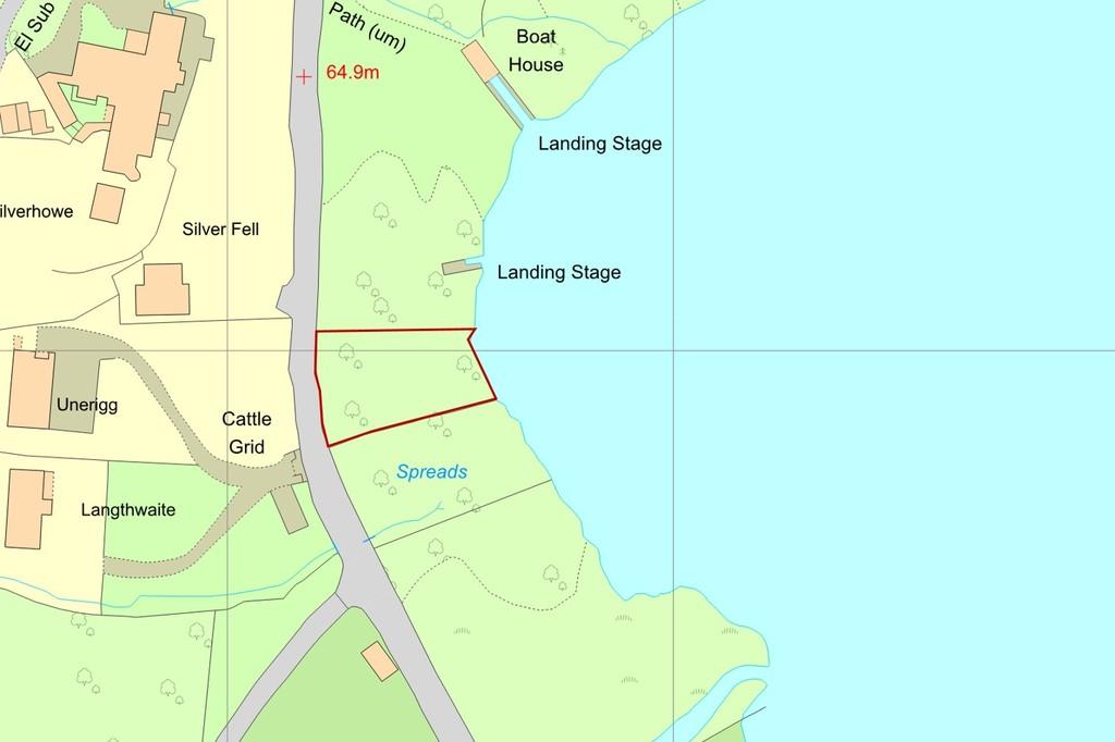 Os Plan Lake Frontage - Ref OS Plan Ref 01184489