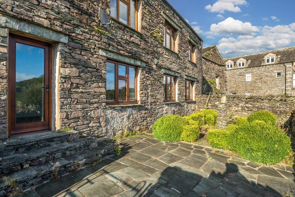 Patio and Rear Elevation