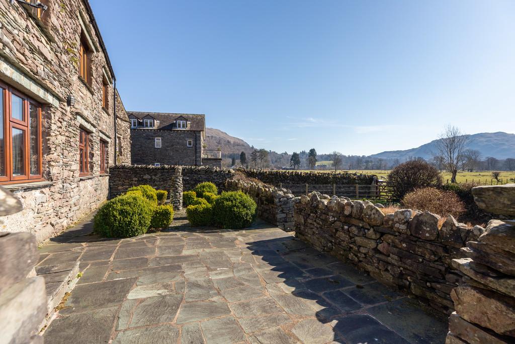 The Barn Patio Area