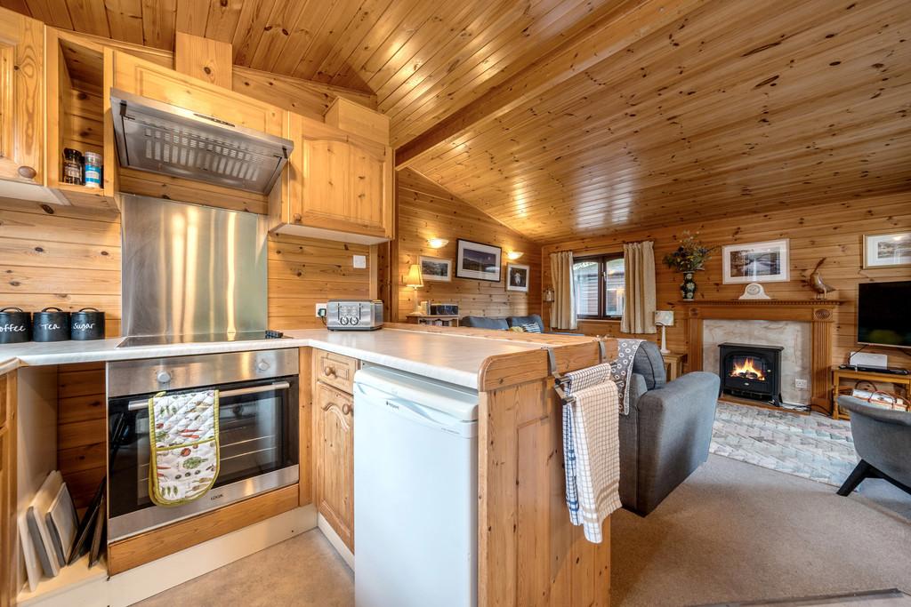 Open Plan Living Room and Dining Kitchen