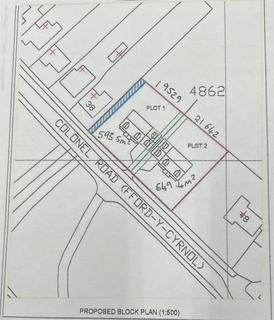 Plot for sale, Colonel Road, Ammanford SA18