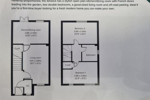 2 bedroom terraced house for sale, Heol Cae Pownd, Llanelli SA14