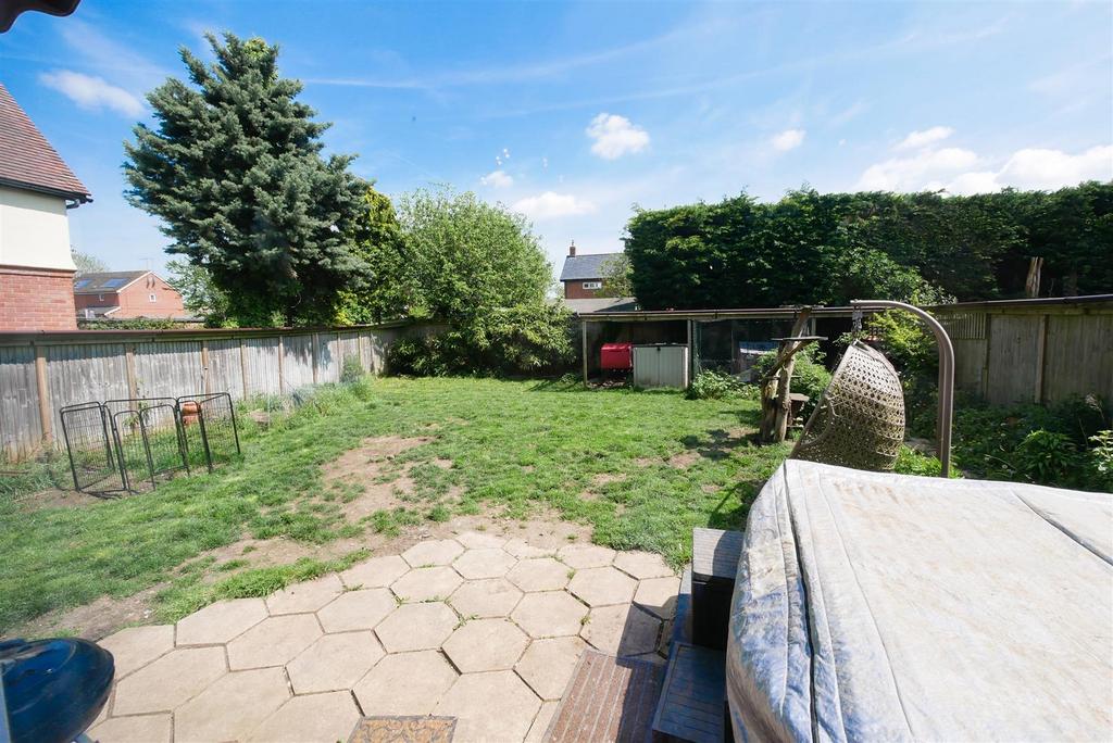 Rear garden