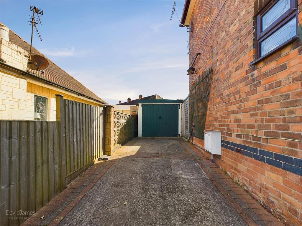 Driveway and Garage