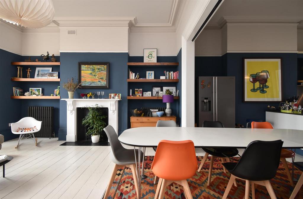 Open plan living space