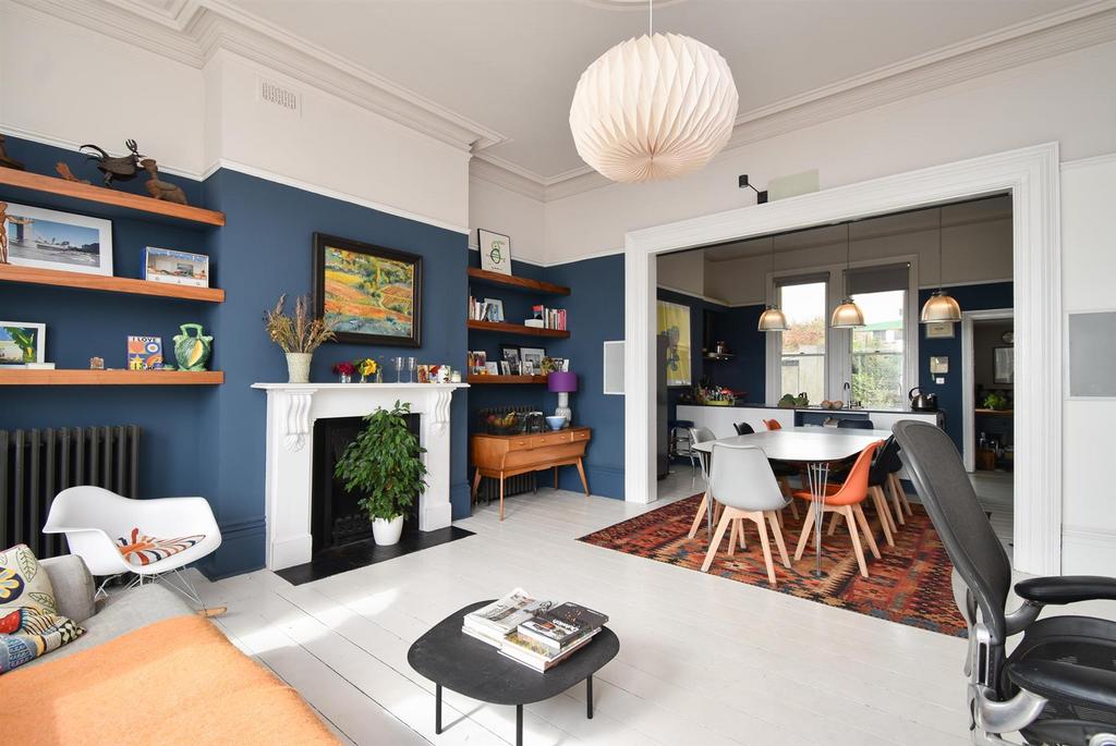 Open plan living space
