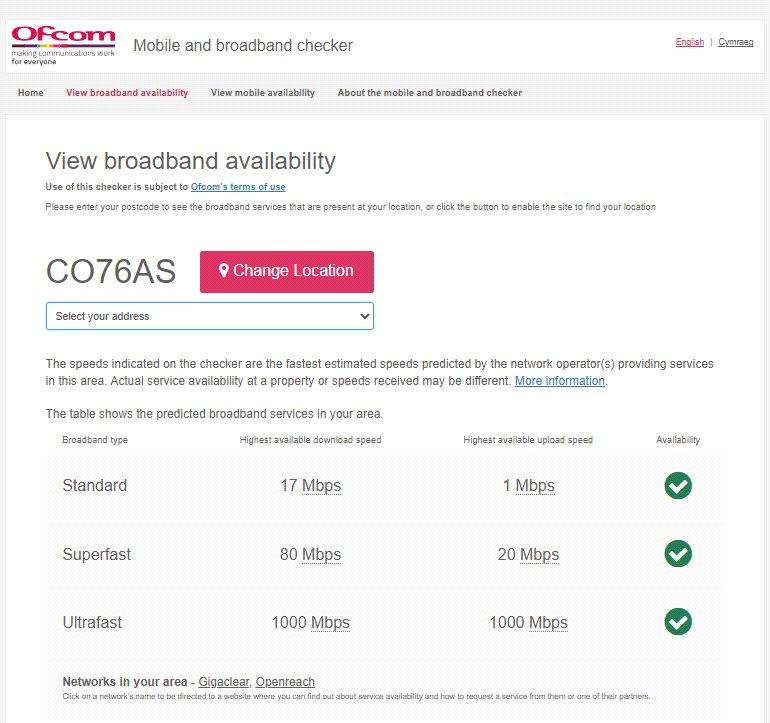 Broadband Check