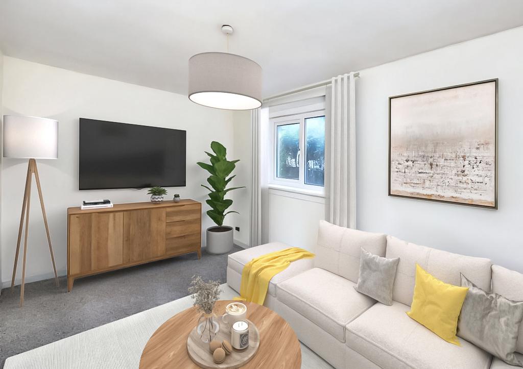 3/3 Alan Breck Gardens, Clermiston... 1 bed ground floor flat for sale