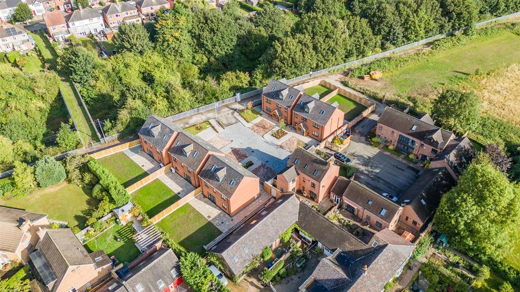 Drone image of Development
