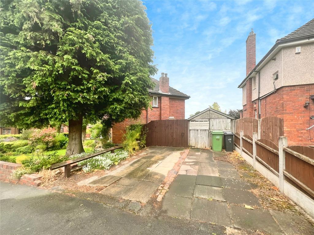 Driveway and Garage