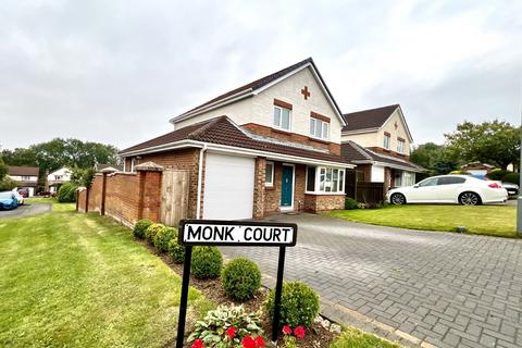 3 bedroom detached house for sale, Monk Court, Peterlee, County Durham, SR8