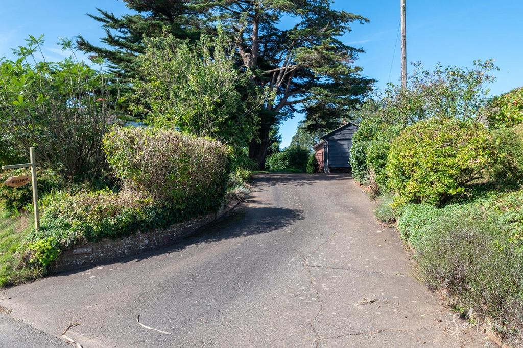 Driveway and Garage