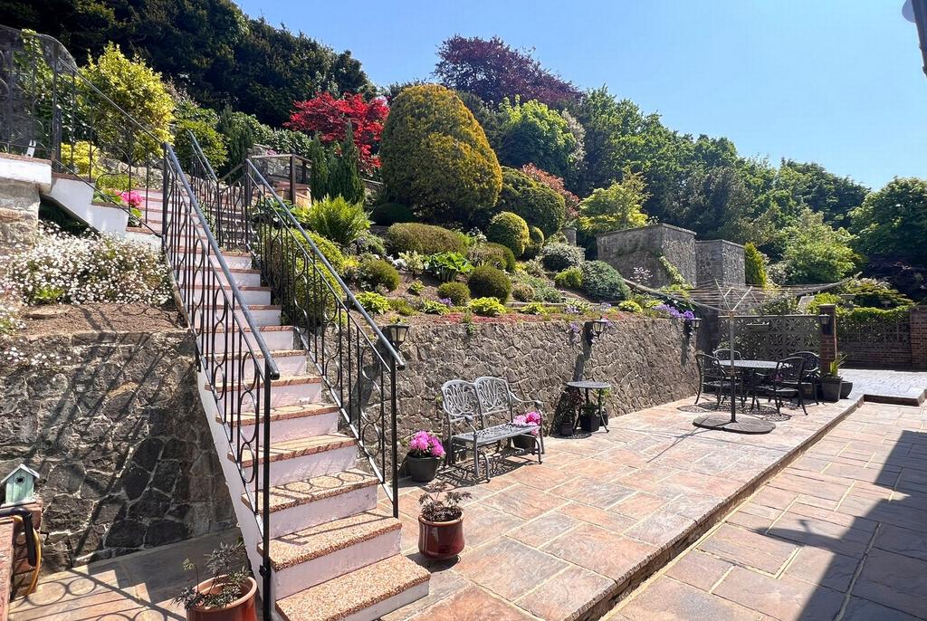 The lower terrace