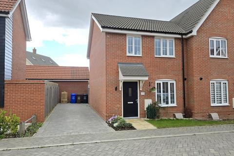 2 bedroom semi-detached house for sale, Wilbur Close, Bury St Edmunds