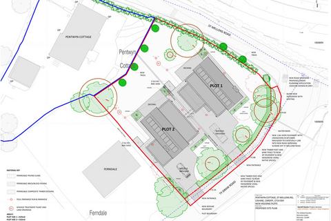 Land for sale, Ty-draw Road, Lisvane, Cardiff