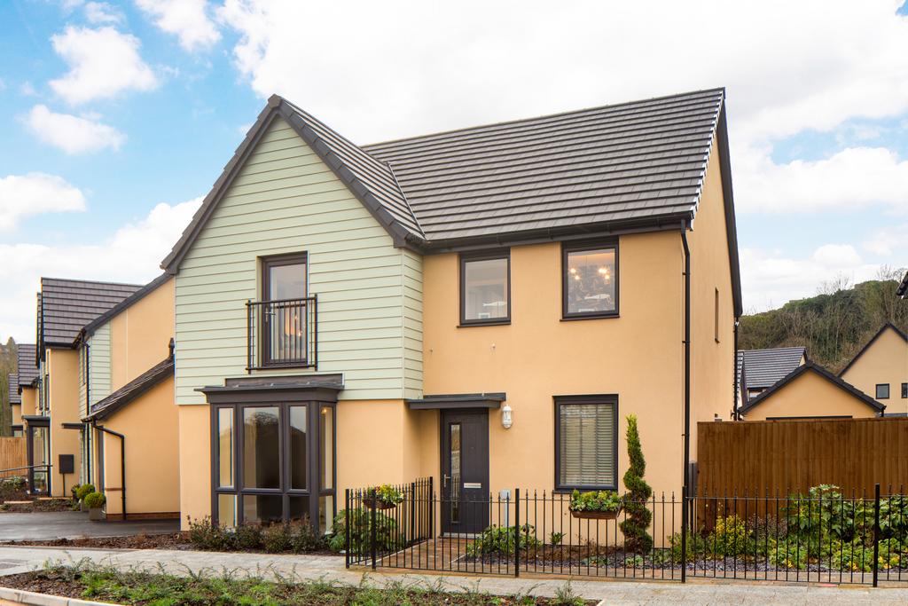 Outside view of the Holden 4 bedroom detached home