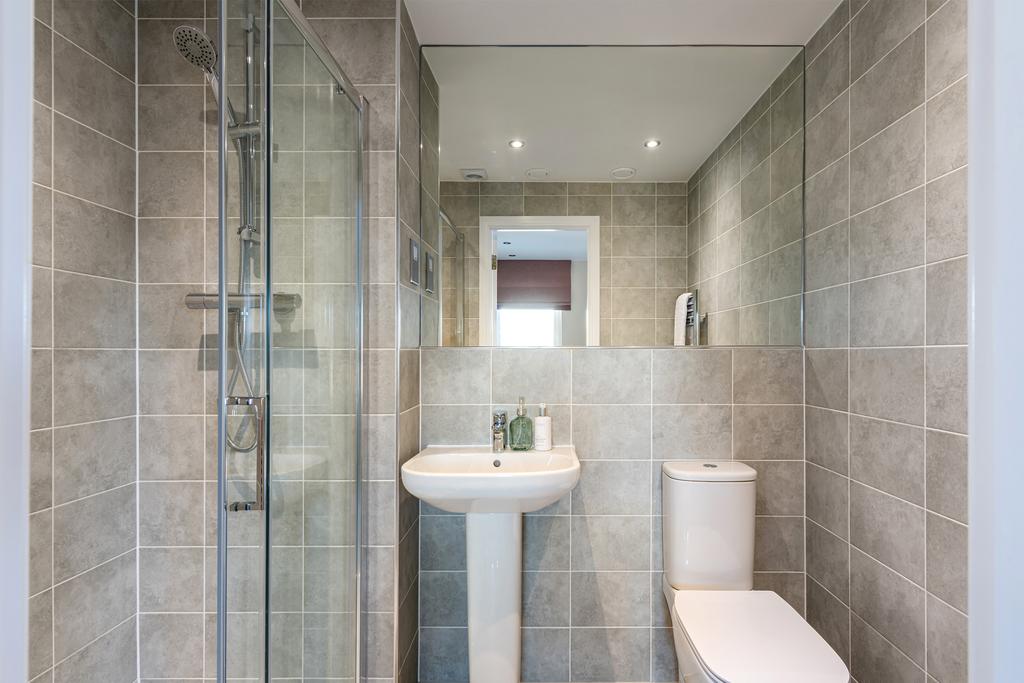 En suite in Ashworth show home