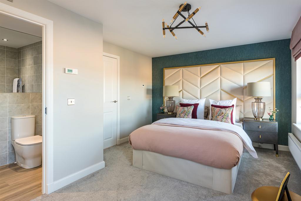 Bedroom in Ashworth show home