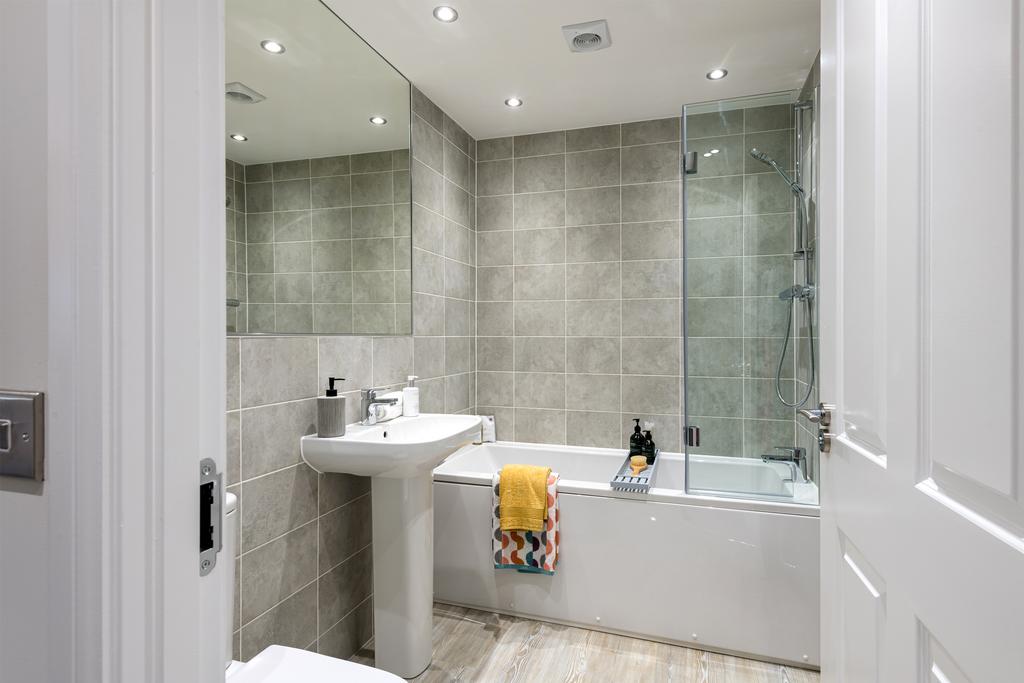 Bathroom in Ashworth show home