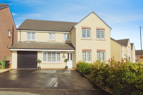 5 bedroom detached house for sale, Llys Ceirios, Coity, Bridgend. CF35 6QB