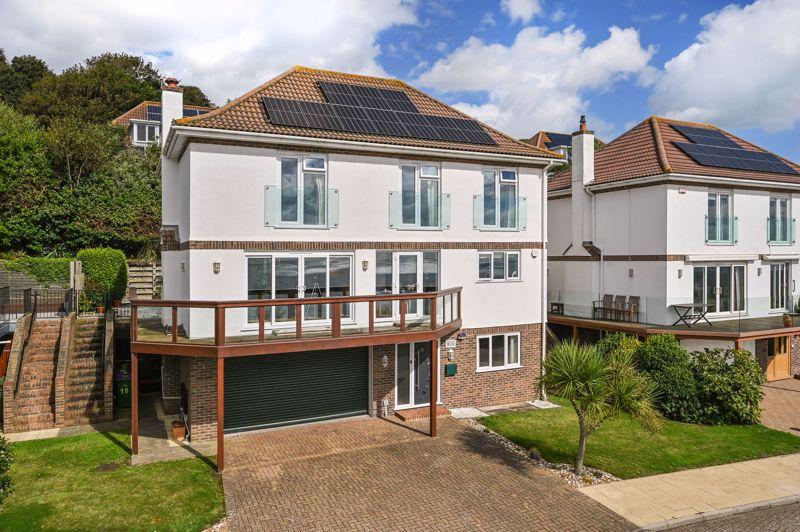 Rear of property