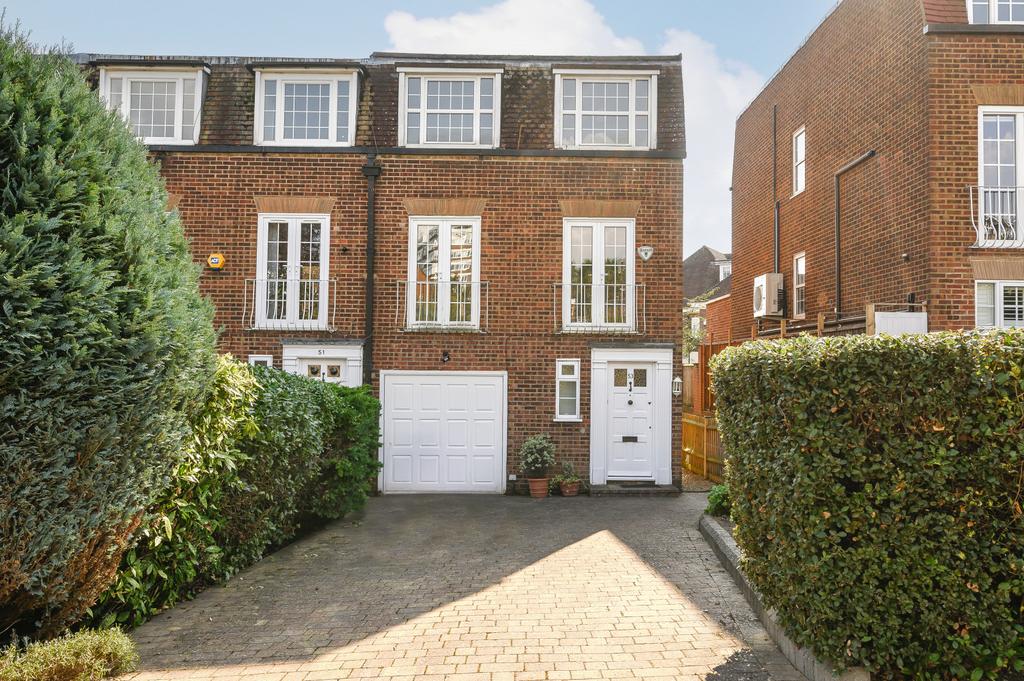 Newstead Way, Wimbledon SW19 4 bed end of terrace house for sale £