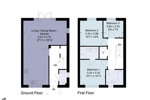 3 bedroom semi-detached house for sale, Meadow View, Aldermaston Road, Pamber End, Tadley, RG26