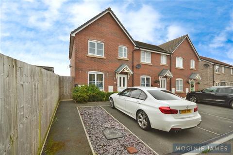 3 bedroom end of terrace house for sale, Clos Bevan, Coity, Bridgend