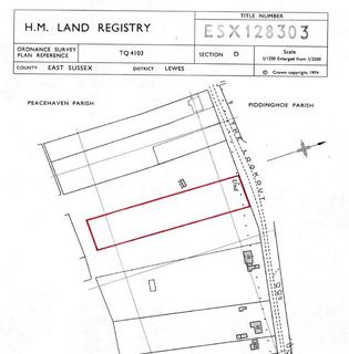 Plot for sale, The Lookout, Peacehaven