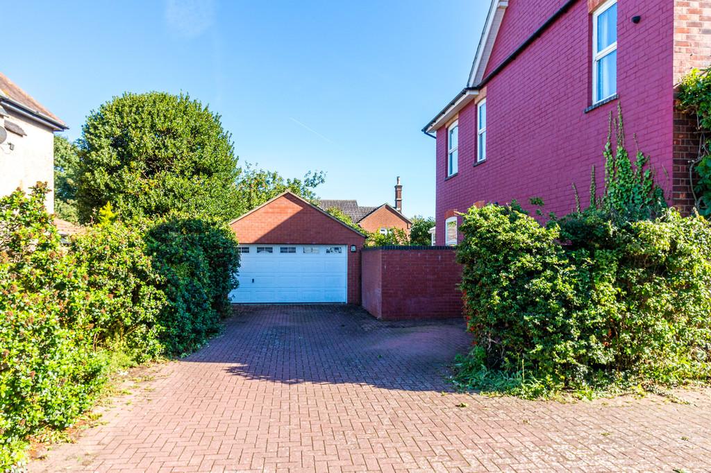 Extensive Driveway and Double Garage