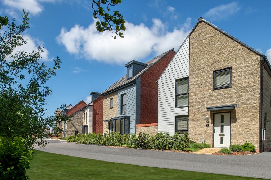 Street scene at Ladden Garden Village