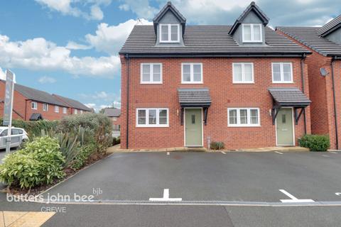 3 bedroom semi-detached house for sale, Gordon Geddes Way, Crewe