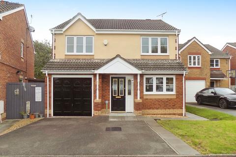 4 bedroom detached house for sale, Maes Dewi Pritchard, Brackla, Bridgend County. CF31 2ET