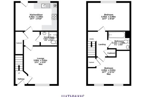 2 bedroom terraced house for sale, Clos Cae Nant, Cwmbran, NP44