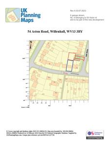 Plot for sale, R/O 54 ASTON ROAD , WILLENHALL  WV13