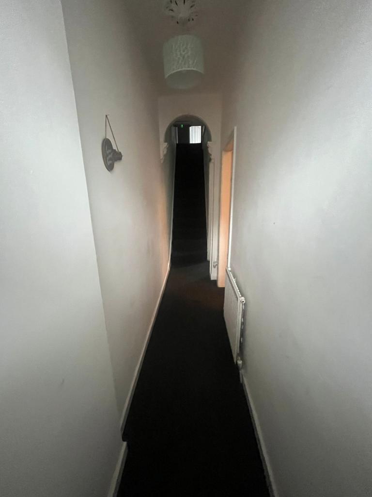 Downstairs hallway