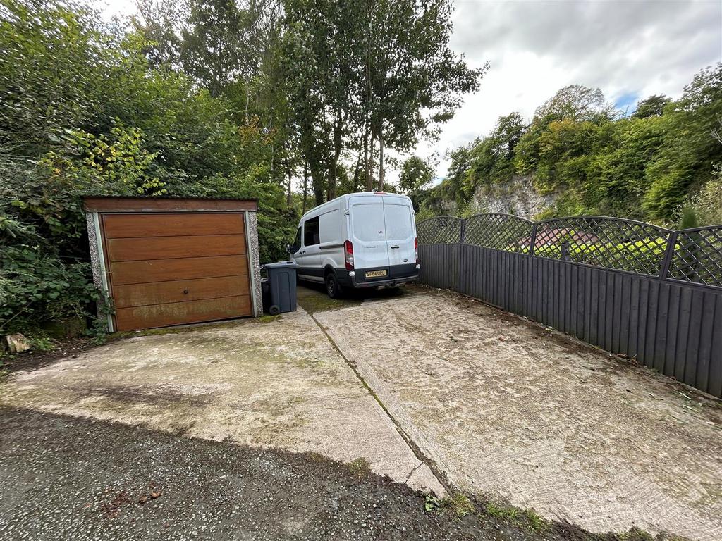 Driveway and Garage