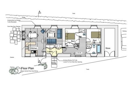 2 bedroom barn for sale, Crows-An-Wra, St Buryan, Penzance