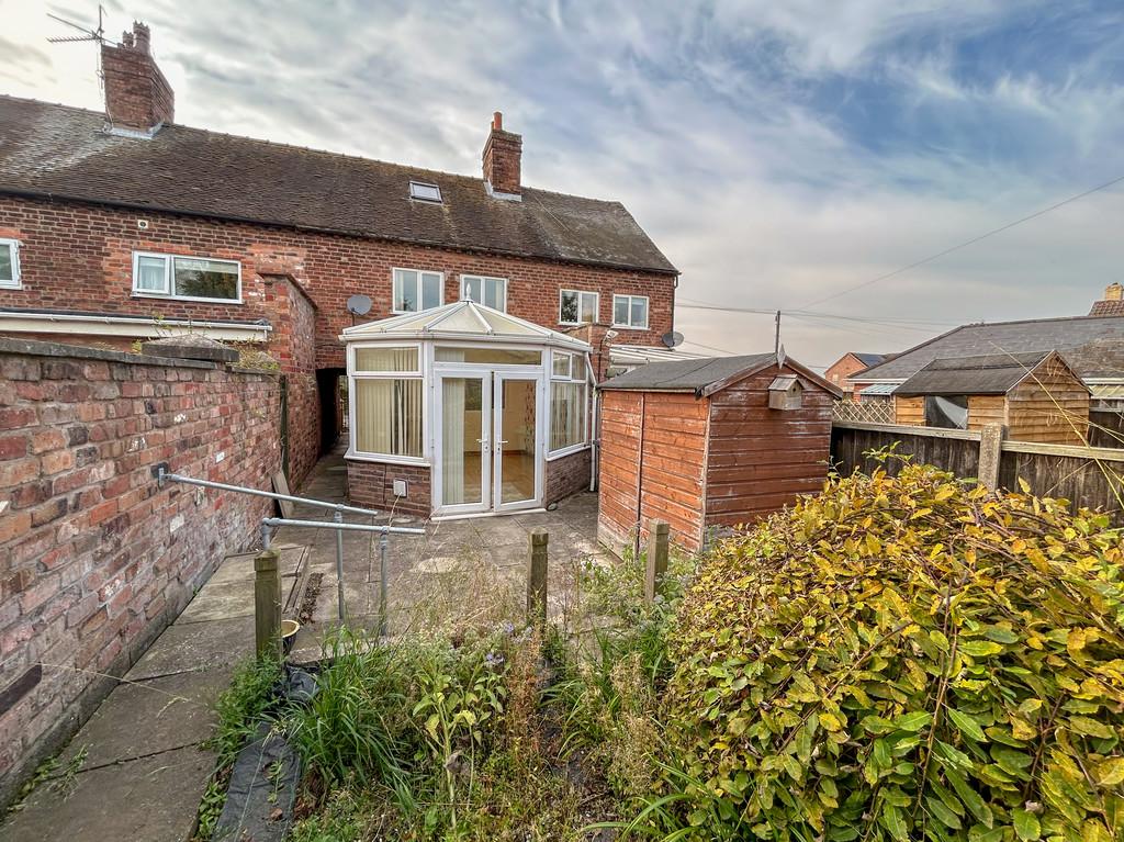Garden rear of house
