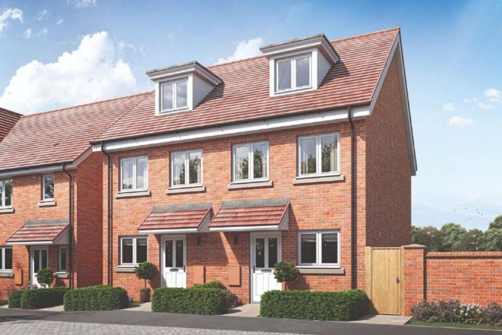 Plot 217, The Leigh at Crown Meadows... 2 bed semidetached house for