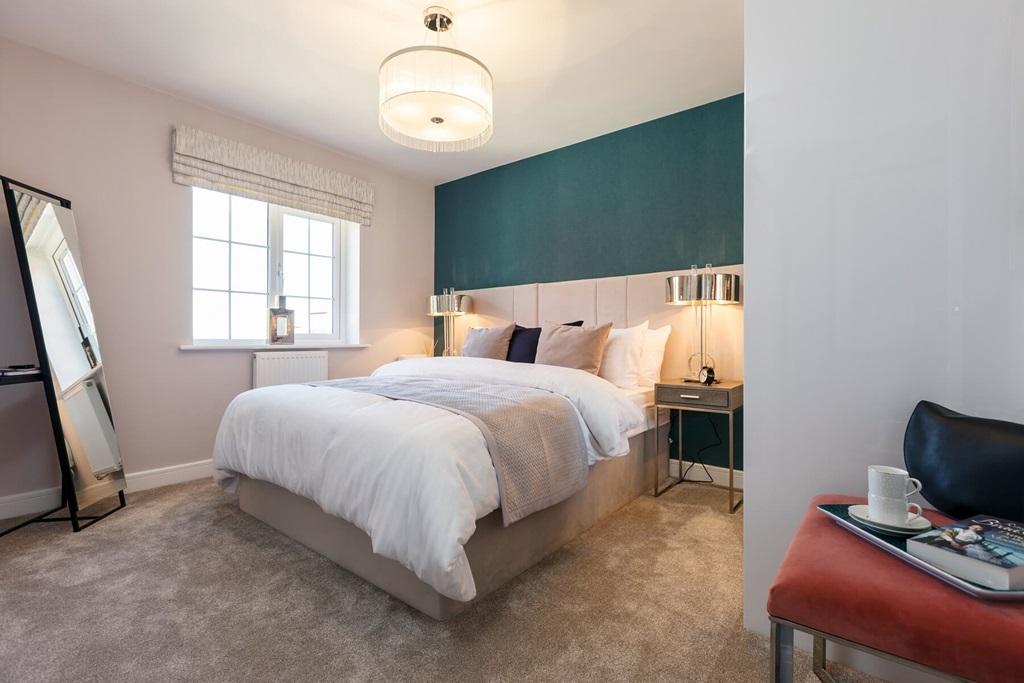 A second double bedroom is ideal for guests