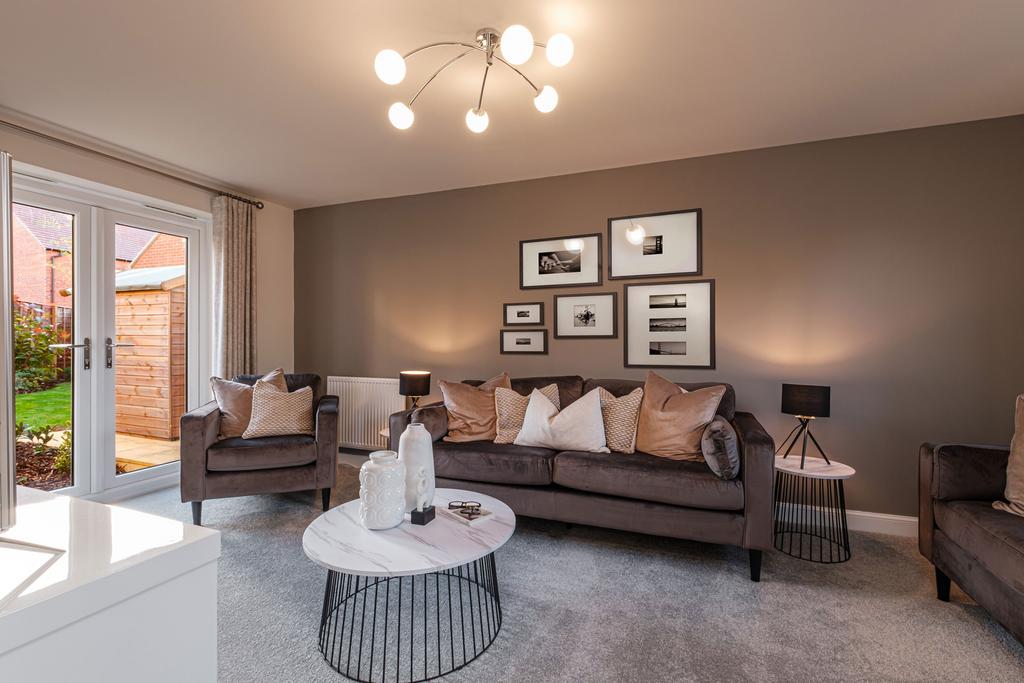 Interior view of living room in our Lutterworth...