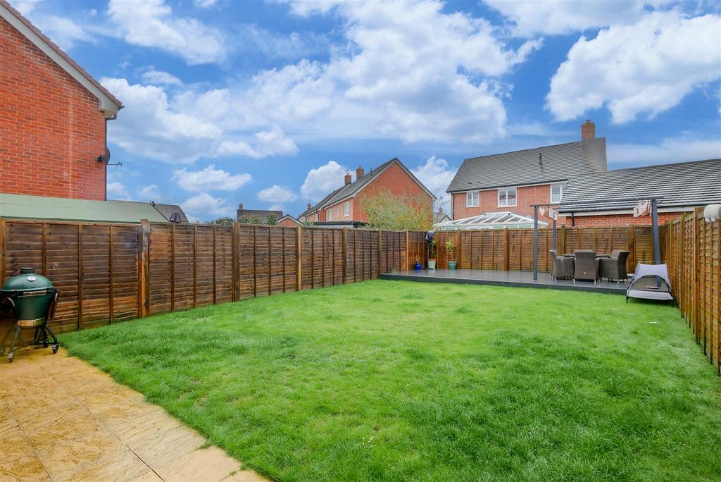 Rear garden