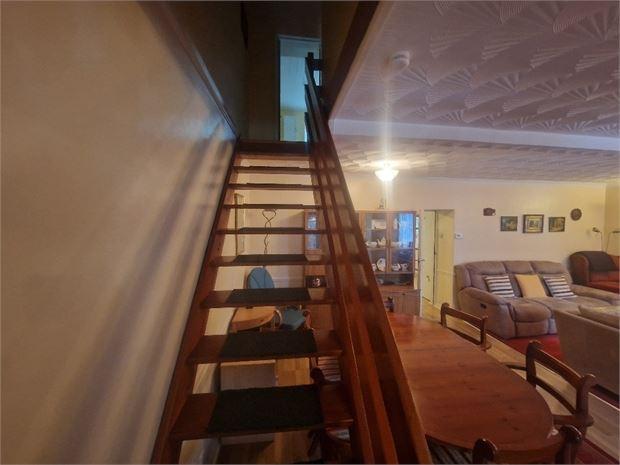Open plan stairs