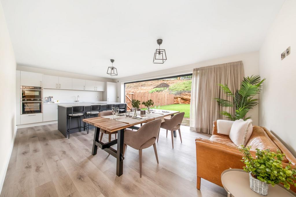 Open plan dining kitchen