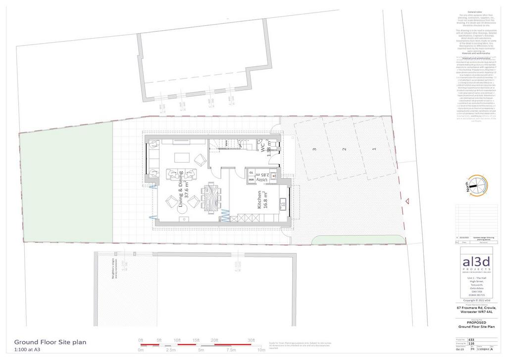 433  116   67 Froxmere Rd Prop Site Plan 231024 co