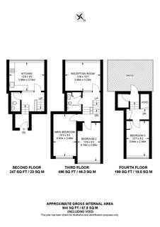 3 bedroom flat for sale, Thames Court, Daniel Gardens, London, SE15 6LL